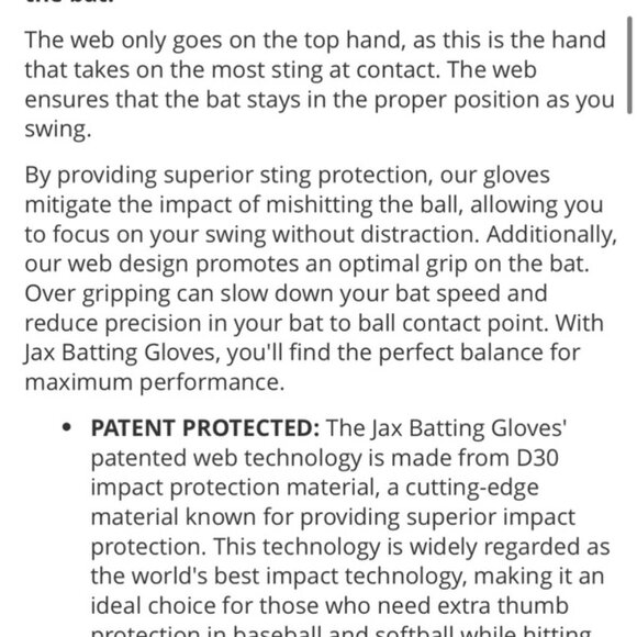 JAX BASEBALL GLOVES BOYS YM RIGHT HAND SWING youth medium - Picture 7 of 7